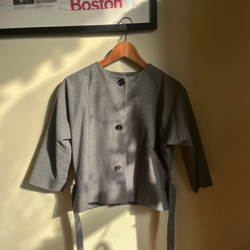 Vintage virgin wool blazer